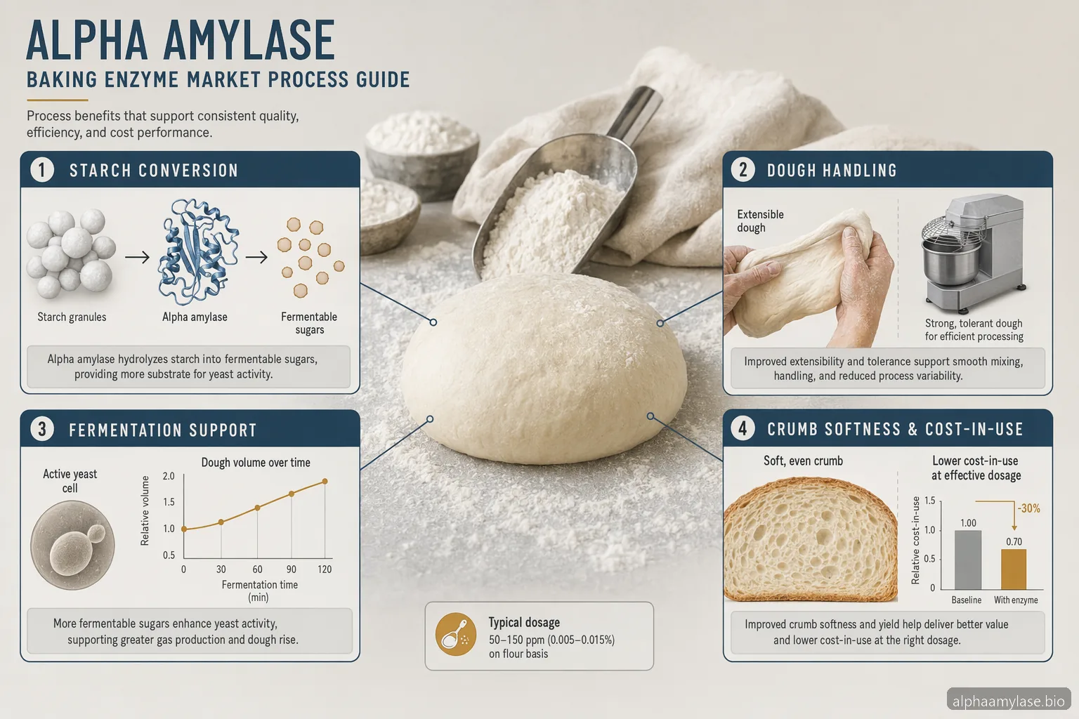 Alpha Amylase Baking Enzyme Market: Process Guide — at-a-glance summary